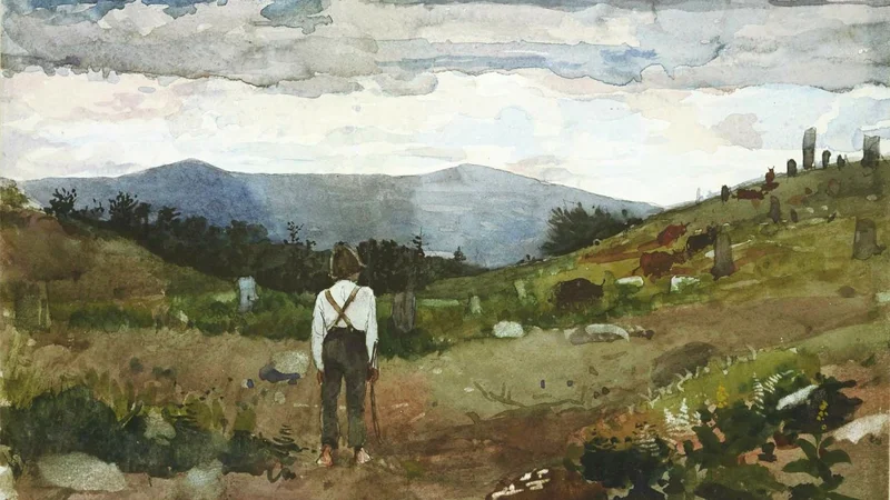 Winslow Homer — Driving Cows to Pasture