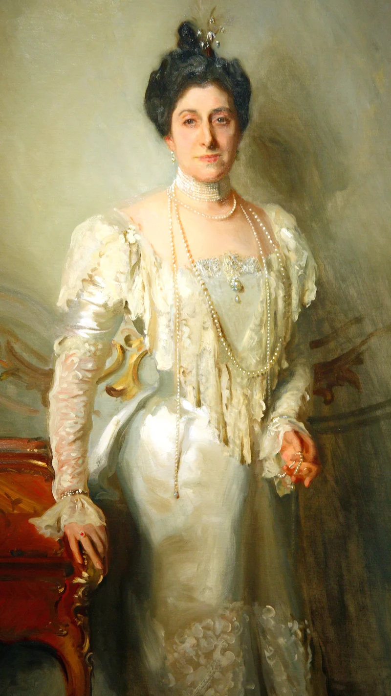 John Singer Sargent — Portrait of Mrs. Asher B. Wertheimer