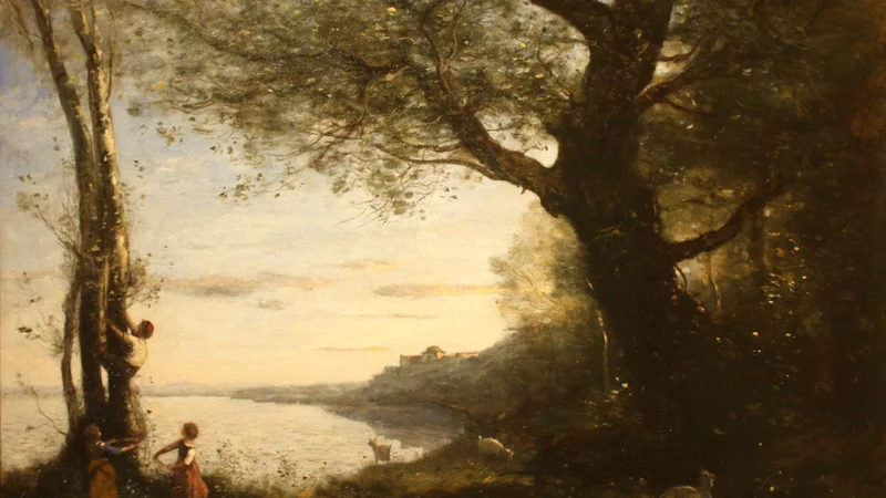 Jean-Baptiste Camille Corot — The Little Bird Nesters
