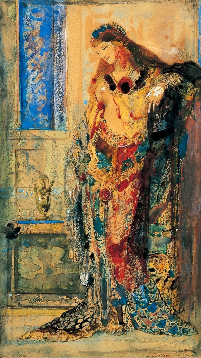 Gustave Moreau — A Toalete
