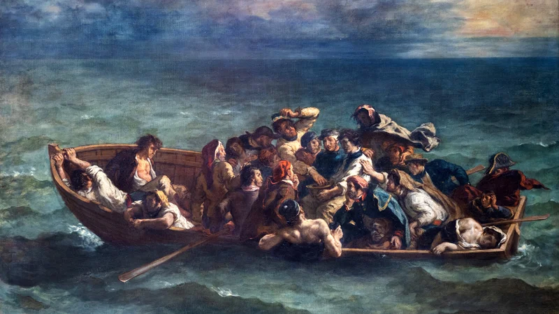 Eugène Delacroix — The Shipwreck of Don Juan