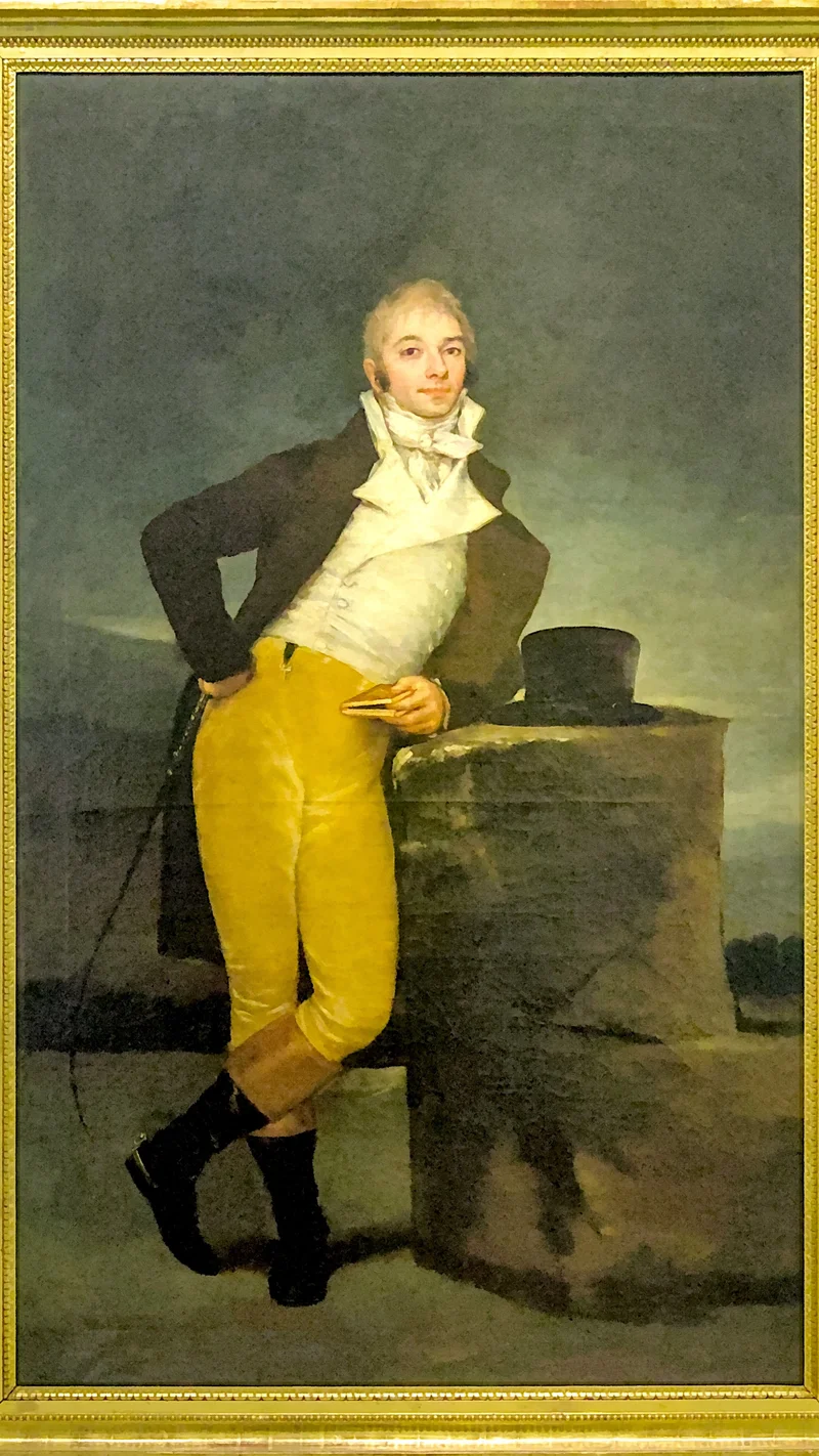 Francisco Goya — Portrait of the Marquis of San Adrián