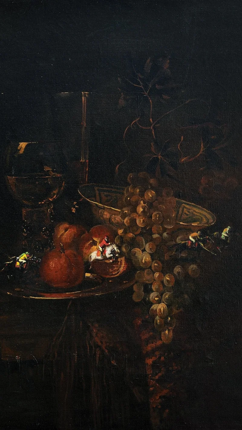 Dmytro Kavsan — Still Life with Riders