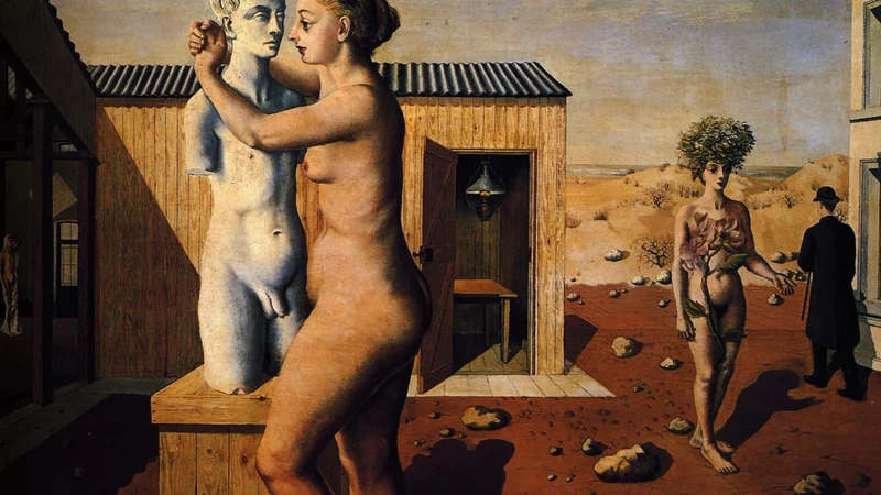 Paul Delvaux — Pygmalion