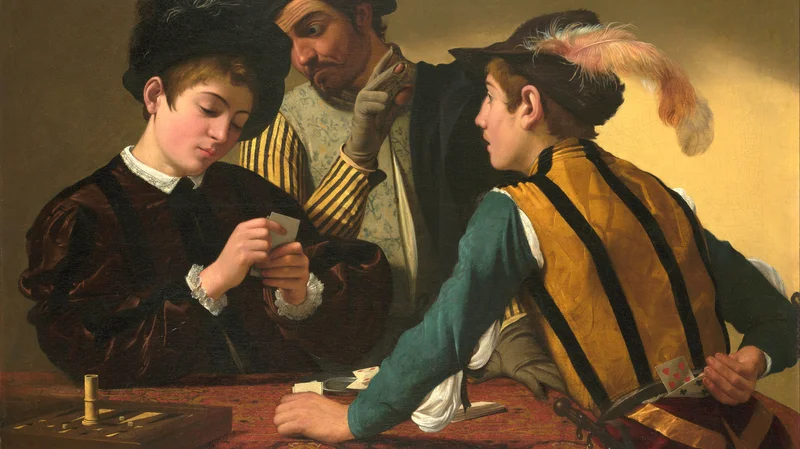 Michelangelo da Caravaggio — The Cardsharps