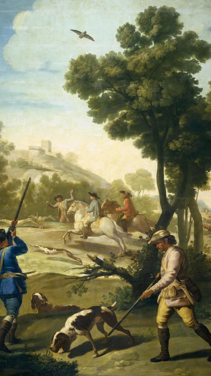 Francisco Goya — The Quail Shoot