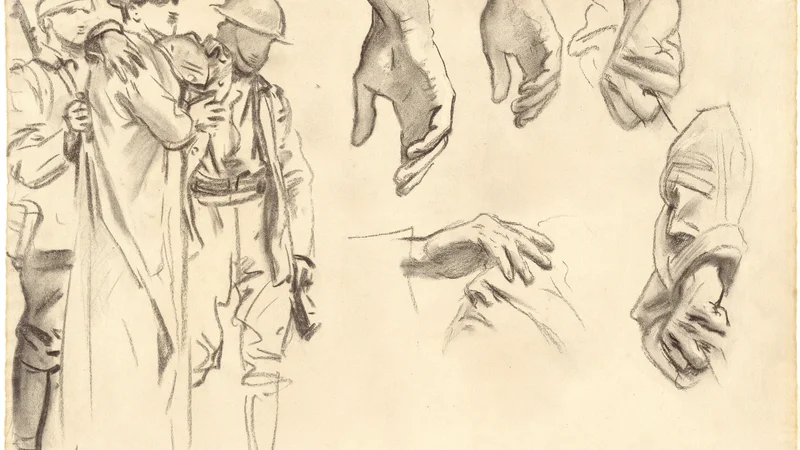John Singer Sargent — Studies for Gassed