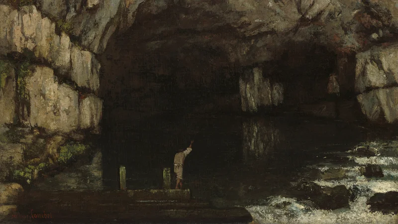 Gustave Courbet — The Source of the Loue