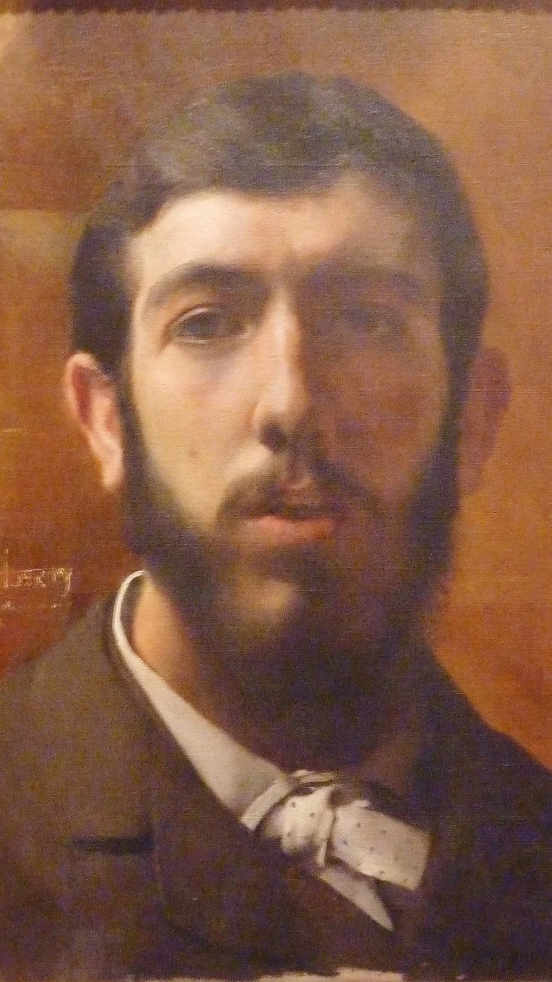 Paul Leroy — Self-portrait
