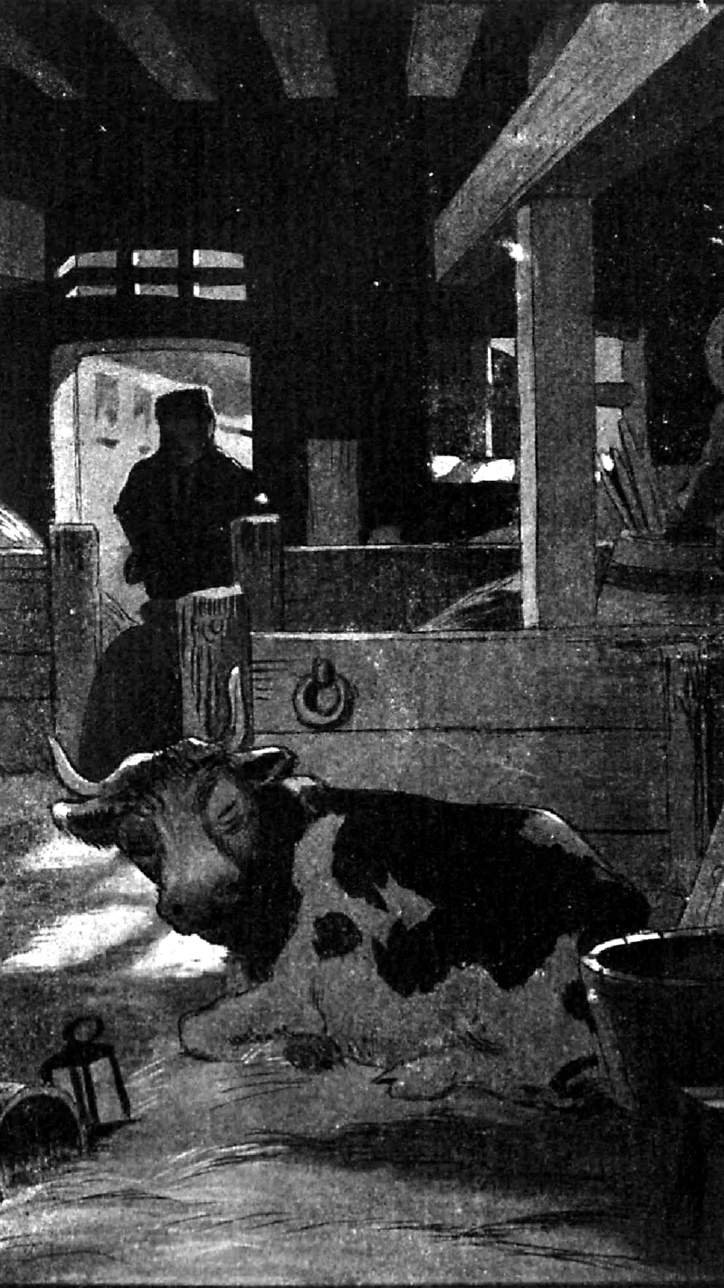 Benjamin Rabier — The Stable (from Jules Renard, Histoires naturelles)