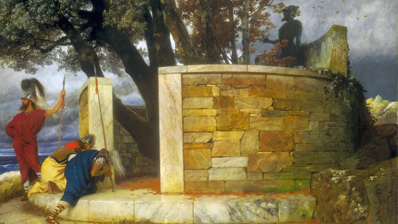 Arnold Böcklin — The Sanctuary of Hercules