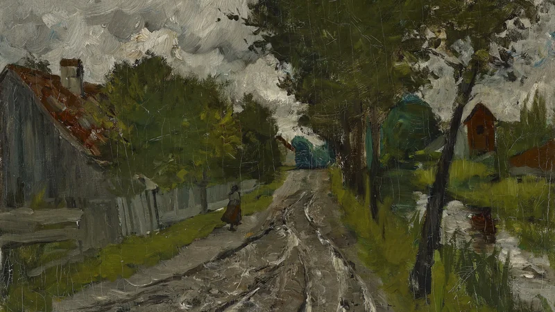 Joseph Frank Currier — Figure on the Road