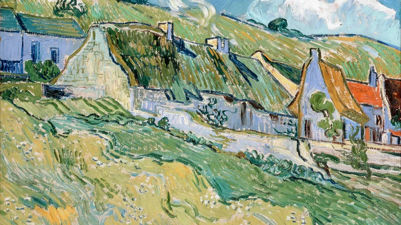 Vincent van Gogh — Thatched Cottages and Houses