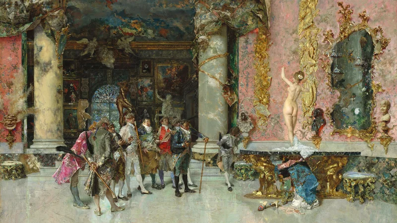 Mariano Fortuny Marsal — The Choice of a Model