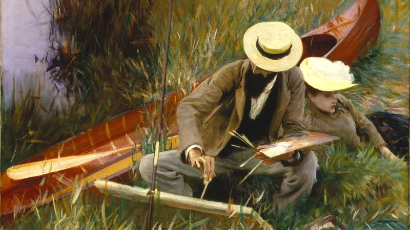 John Singer Sargent — An Out-of-Doors Study