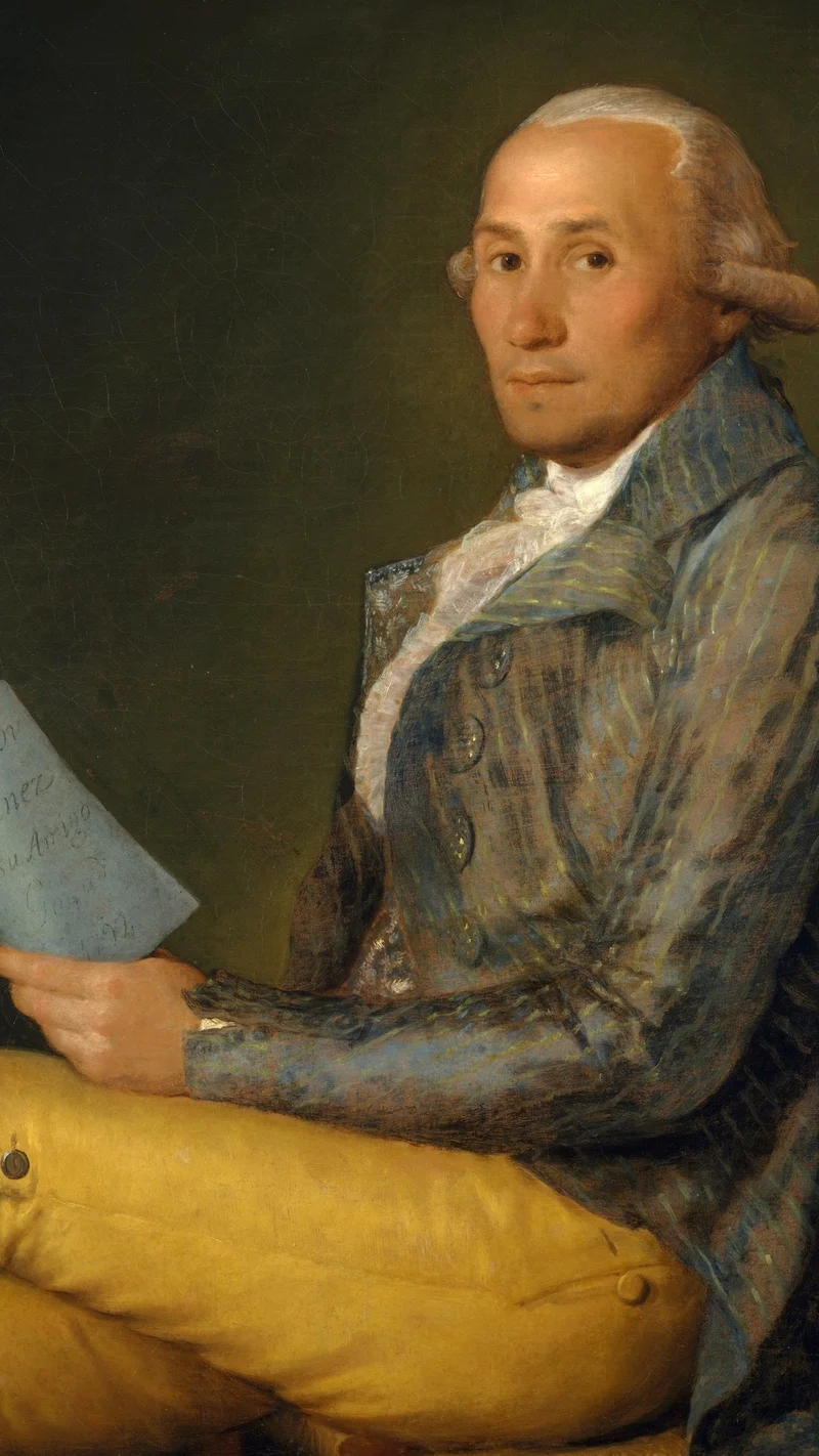 Francisco Goya — Portrait of Sebastián Martínez y Pérez
