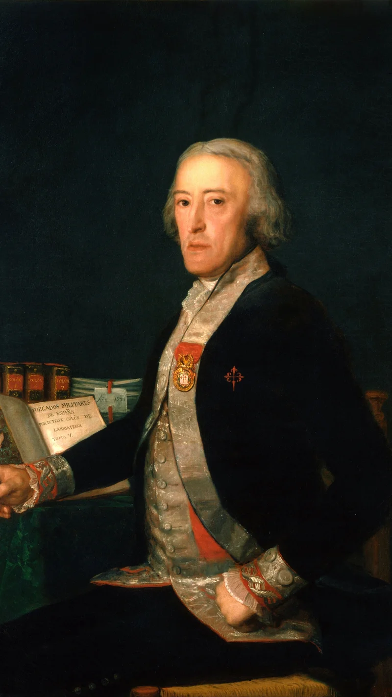 Francisco Goya — Félix Colón de Larriátegui