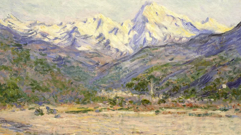 Claude Monet — The Valley of the Nervia