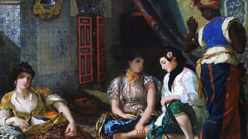 Eugène Delacroix — The Women of Algiers in their Apartment