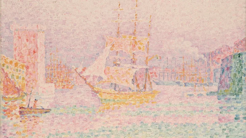 Paul Signac — The Harbour at Marseilles