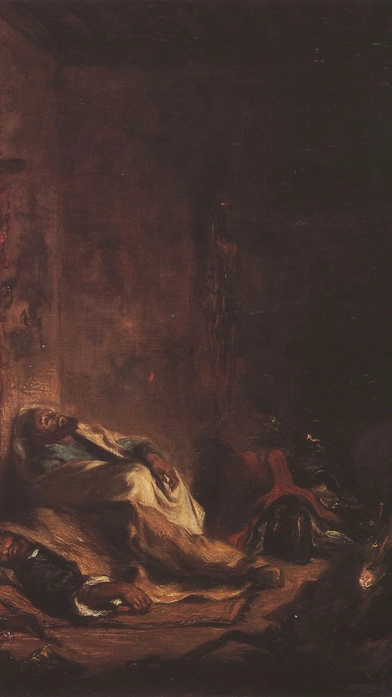 Eugène Delacroix — Guard in Meknes