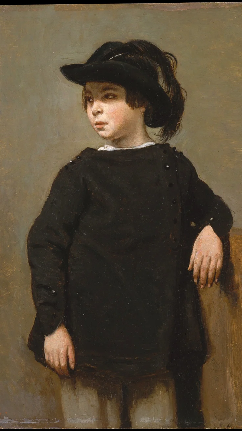Jean-Baptiste Camille Corot — Portrait of a Child