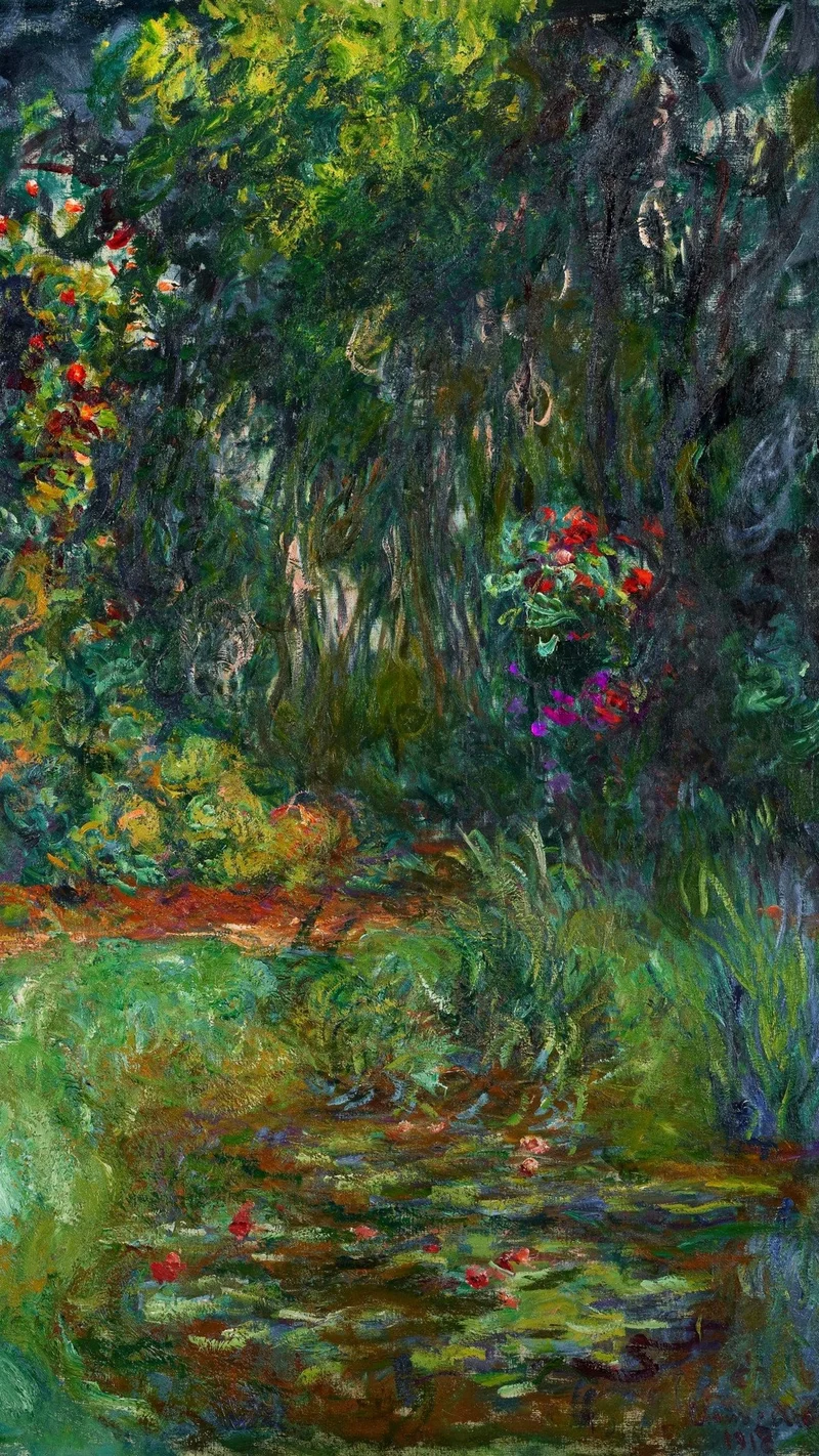 Claude Monet — Coin du bassin aux nymphéas