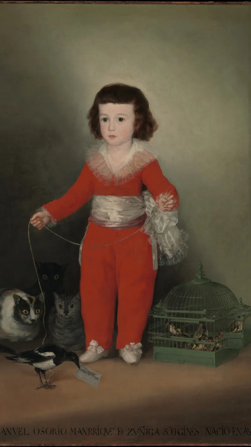 Francisco Goya — Don Manuel Osorio de Zuniga