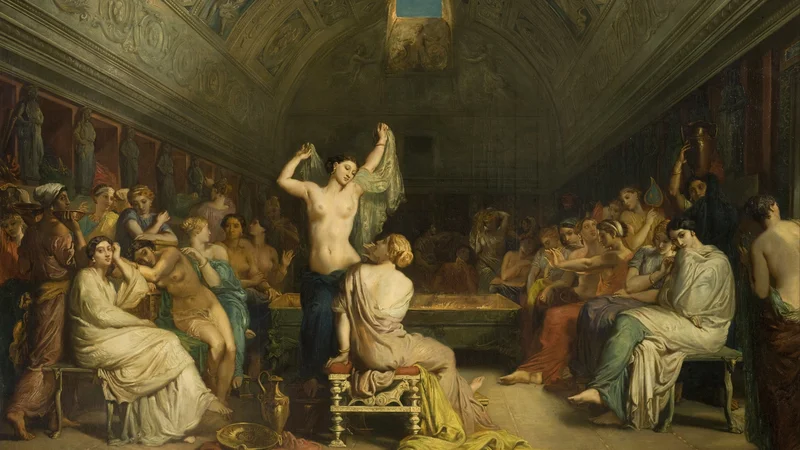 Théodore Chassériau — The Tepidarium