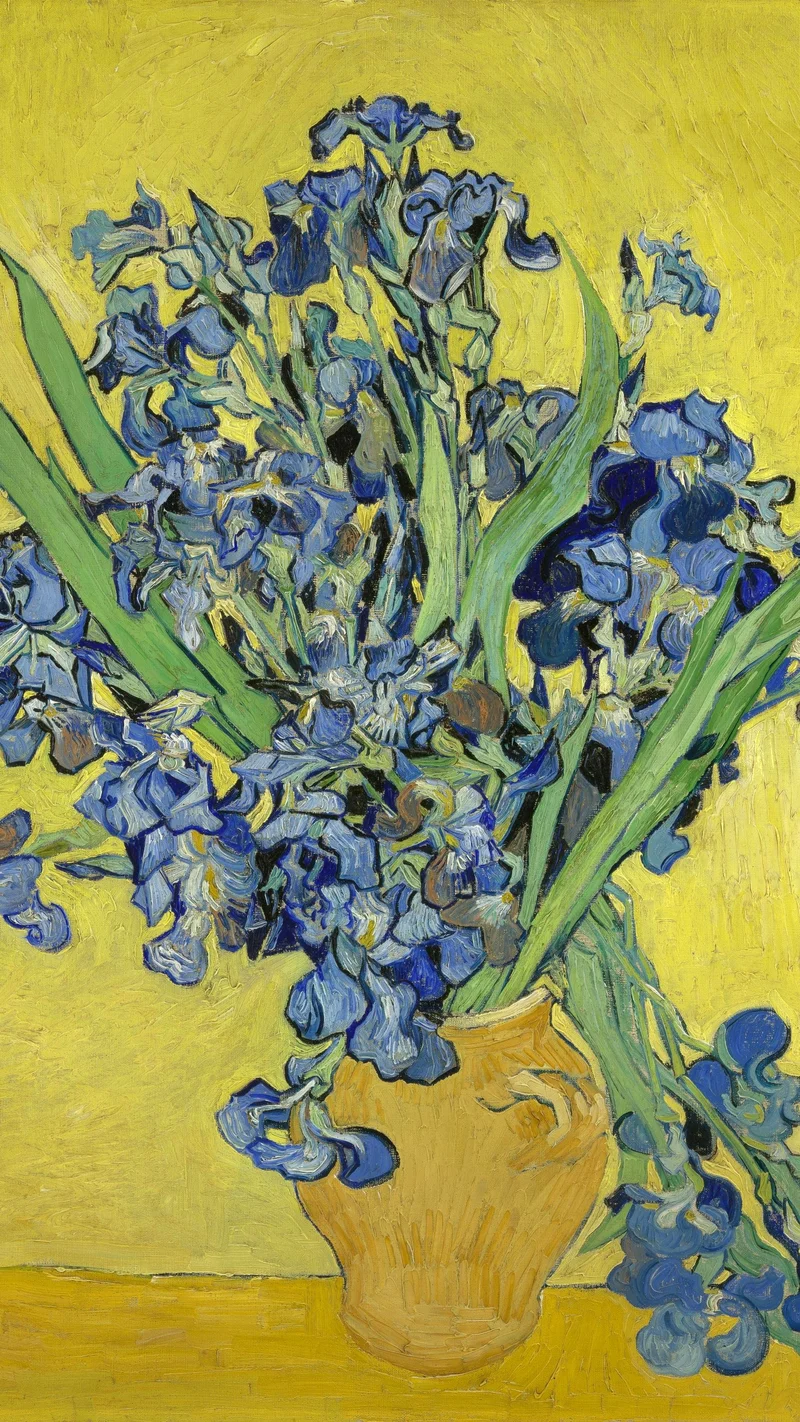 Vincent van Gogh — Vase with Irises