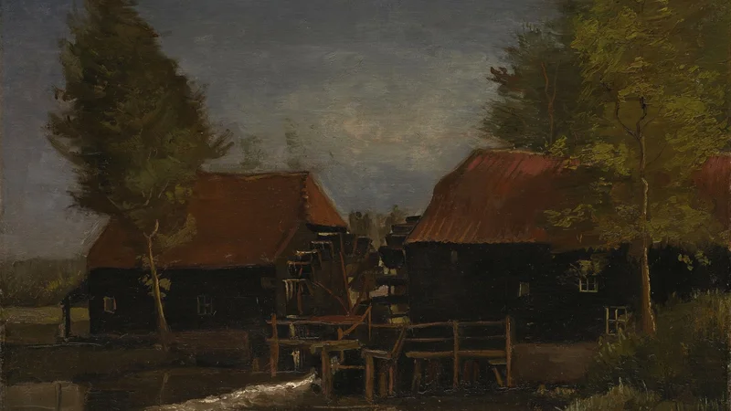 Vincent van Gogh — Water Mill at Kollen near Nuenen