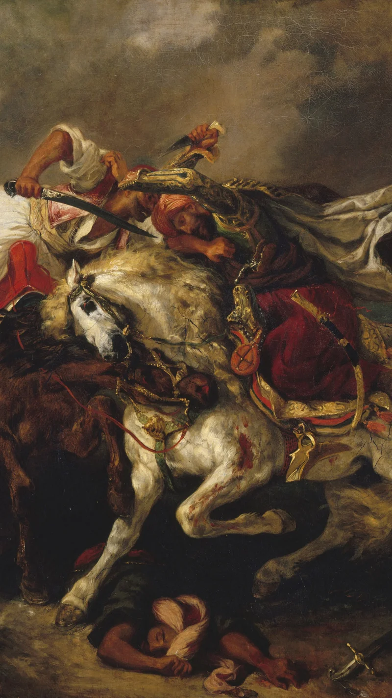 Eugène Delacroix — Combat of the Giaour and the Pasha