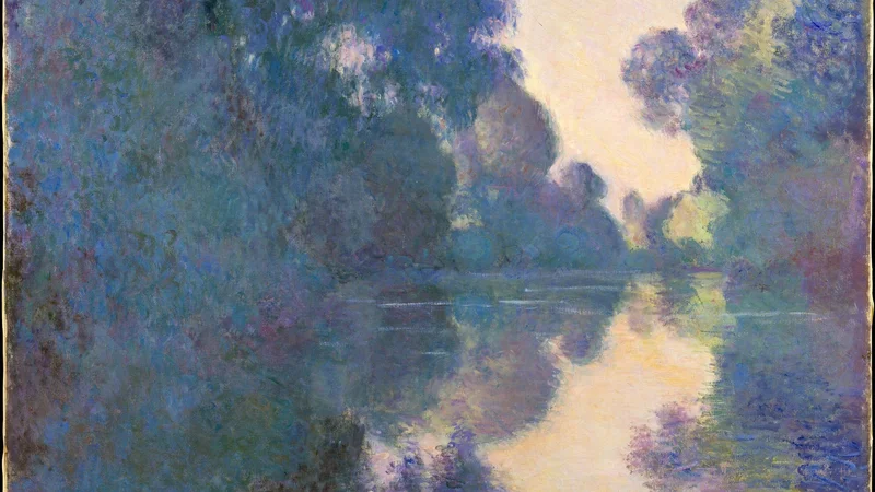 Morgen an der Seine bei Giverny