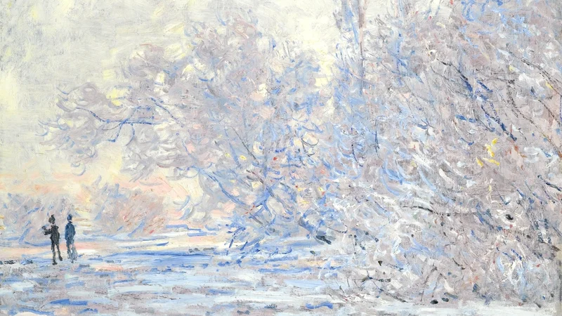 Claude Monet — Le givre de Giverny