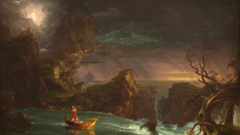 Thomas Cole — The Voyage of Life: Manhood