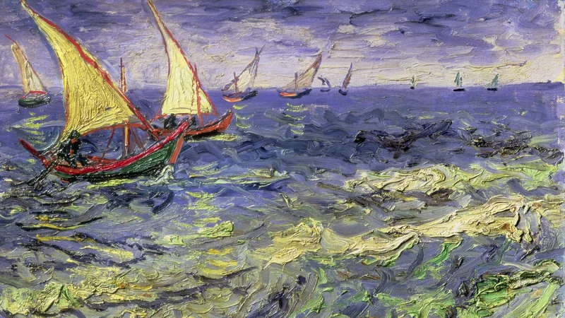 Seascape at Saintes-Maries
