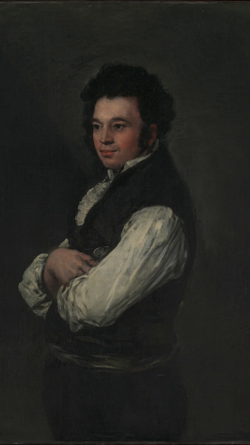 Francisco Goya — Portrait of Tiburcio Pérez y Cuervo