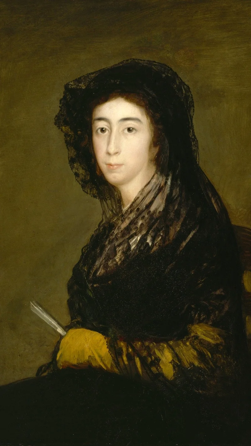 Francisco Goya — Dona Amalia Bonells de Costa