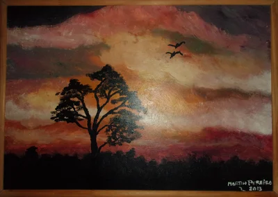 Trees at Dusk