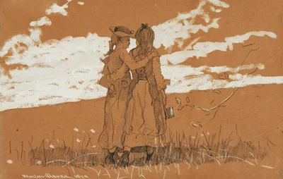 Girls on Hillside