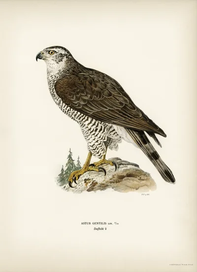 Goshawk (Astur Gentilis)