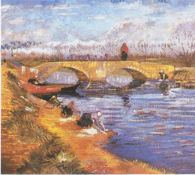 The Gleize Bridge over the Vigueirat Canal