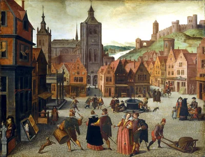 The Marketplace in Bergen op Zoom