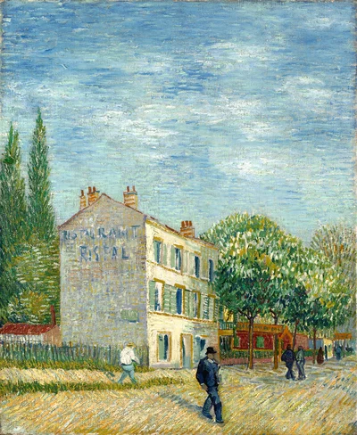 The restaurant Rispal in Asnieres