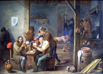 Scène de taverne