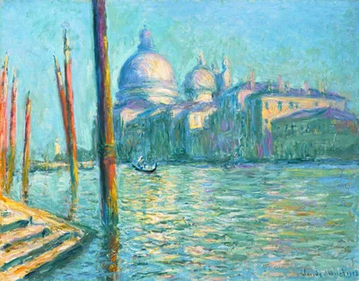 Le Grand Canal et Santa Maria della Salute