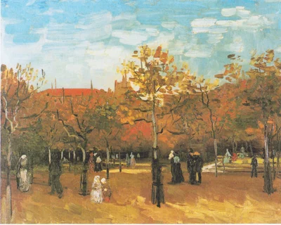 People Walking in a Park
