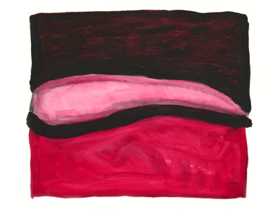 Abstract gouache art