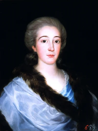 Portrait of Doña María Teresa de Vallabriga y Rozas