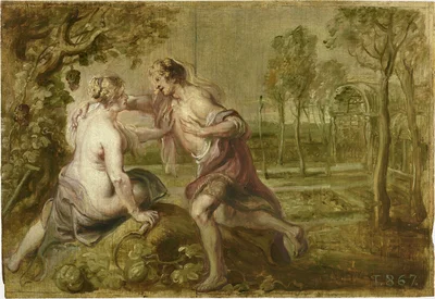 Vertumnus und Pomona